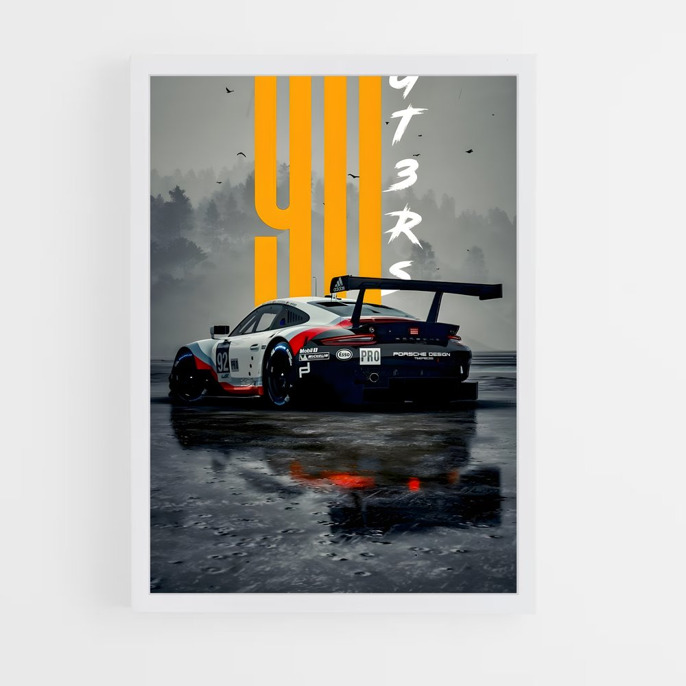 Poster r magnifique – affiche Porsche (vue 3)